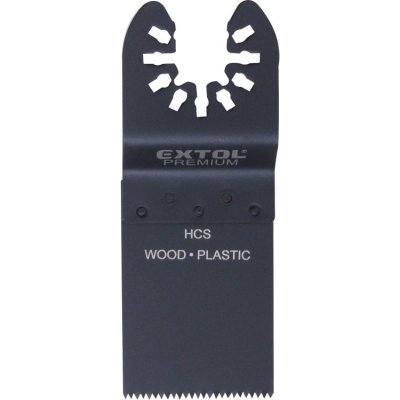 EXTOL Listy pilové zanořovací na dřevo 2ks, 34mm, HCS PREMIUM 8803852