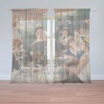 Sablio Záclony Snídaně veslařů - Auguste Renoir: 2ks 150x250cm – Hledejceny.cz