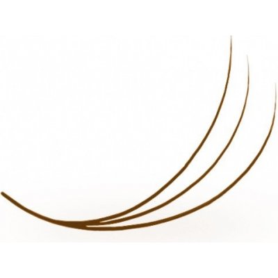 Luxury Lashes 3D Řasy Premium Mix - HNĚDÉ Zakřivení umělých řas: CC, Délka umělých řas: Mix délek 7-12 mm, Tloušťka řas: 007 – Zboží Dáma