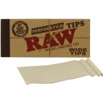 RAW Perforated Wide Tips Nebělené široké filtry 50 ks – Zboží Dáma