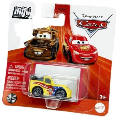 Disney Cars Mini Racers Jeff Corvette – Zboží Dáma