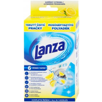 Lanza Lemon Freshness tekutý čistič pračky Citron 250 ml