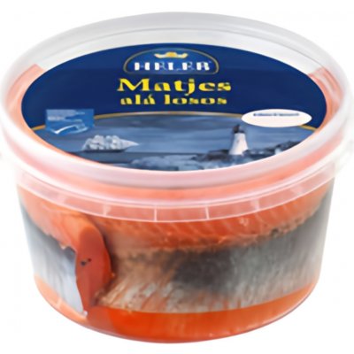 Heleb matjesy a la losos v oleji 200 g – Zboží Dáma