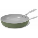 Elmich Nepřilnavá keramická pánev Vital 20 cm olivově zelená – Zboží Mobilmania