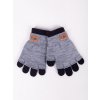 Dětské rukavice Yoclub rukavice grey
