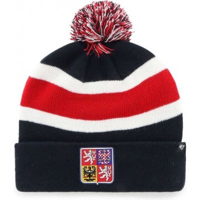 47ČR Team Breakaway Cuff Knit zimní čepice tmavě modrá – Sleviste.cz