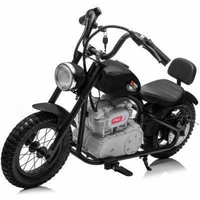 Mamido elektrická motorka Speed Power černá – Zboží Dáma