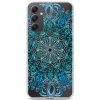 Pouzdro a kryt na mobilní telefon Samsung Pouzdro TopQ Samsung A34 Blue Mandala