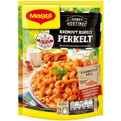 MAGGI Dobrý Hostinec Krémový kuřecí perkelt těstoviny s omáčkou sáček 146 g