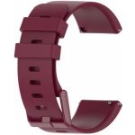 BStrap Silicone Large řemínek na Fitbit Versa / Versa 2, wine red SFI010C07 – Hledejceny.cz