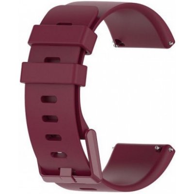 BStrap Silicone Large řemínek na Fitbit Versa / Versa 2, wine red SFI010C07