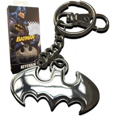 Přívěsek na klíče Noble Collection Kovová Batman Logo