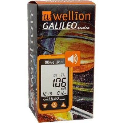 Wellion GALILEO audio glukometr oranžový – Zboží Živě