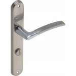 Gamet LUCIA levá - WC - 72 mm chrom lesklý/nikl broušený – Sleviste.cz