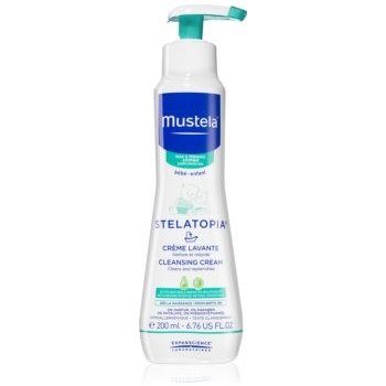 Mustela Dermo-Pédiatrie Stelatopia čisticí krém pro děti od narození 200 ml