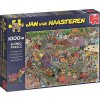 Puzzle Jumbo Květinové korzo 1000 dílků