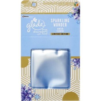 Glade by Brise Discreet Sparkling Wonder Winter Flowers osvěžovač vzduchu náhradní náplň 8 g