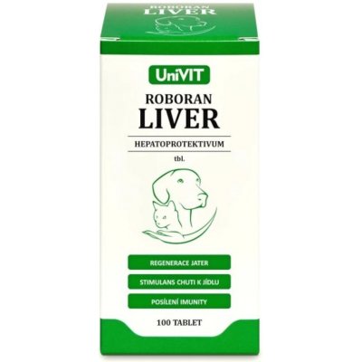 Univit Roboran Liver 100 tbl – Hledejceny.cz