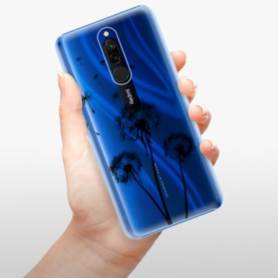 Pouzdro iSaprio Three Dandelions - black Xiaomi Redmi 8 – Zbozi.Blesk.cz