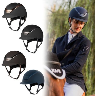 KASK Jezdecká helma Dogma Chrome II černá – Zboží Dáma