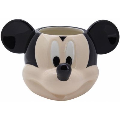 CurePink Keramický hrnek Disney Mickey Mouse Obličej Myšáka Mickeyho 400 ml