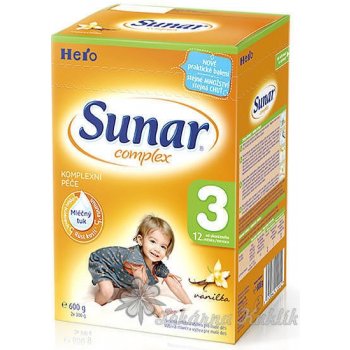 Sunar 3 complex vanilka 600 g