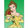 Pískování obrázku RED CASTLE Obrázek pro pískování 23 x 33 cm Princezna Bella