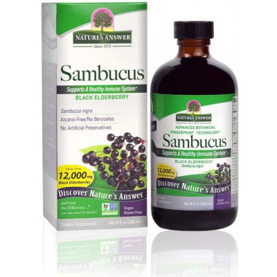 Nature's Answer Sambucus Sambucus 480 ml – Hledejceny.cz