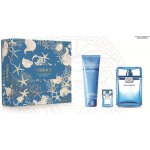 Versace Man Eau Fraiche EDT 100 ml + EDT 5 ml + sprchový gel 150 ml dárková sada – Zboží Mobilmania
