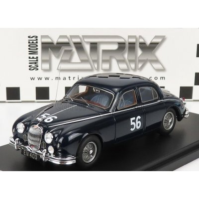 Matrix scale models Jaguar Mkii 3.4 Litre N 56 Winner Brand Hatch Saloon Car Race 1957 Black 1:43 – Hledejceny.cz