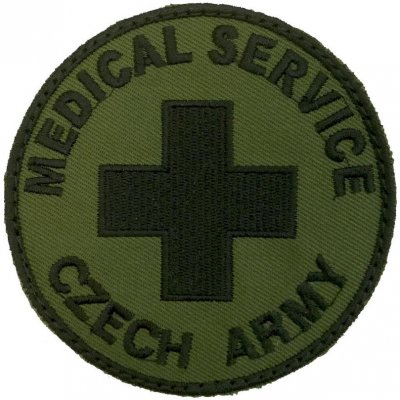 NAVYS Nášivka MEDICAL SERVICE CZECH ARMY bojová VELCRO – Zbozi.Blesk.cz