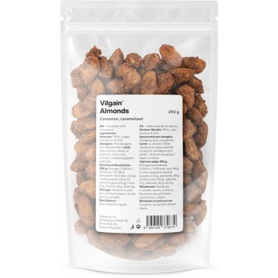 Vilgain Mandle karamelizované skořice 250 g – Hledejceny.cz