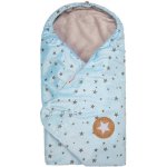 Little Angel Zavinovačka 5ti bod+podhlavník Outlast sv.modrá sv.šedá – Zboží Dáma