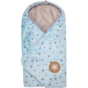Little Angel Zavinovačka 5ti bod+podhlavník Outlast sv.modrá sv.šedá