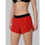 4F dámské sportovní kraťasy H4L22-SKDF011 dark red – Zboží Dáma