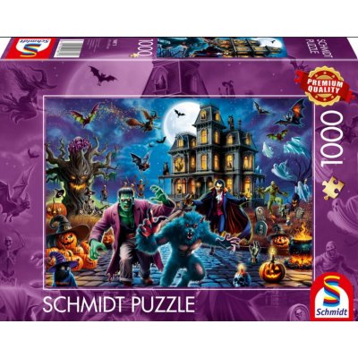 Schmidt Halloweenská noc 1000 dílků – Hledejceny.cz