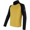 Pánské sportovní tričko Sensor Coolmax LS Mustard/Black