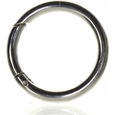 Kroužek karabina 40mm nikl – Zboží Dáma Kroužek karabina 40mm nikl – Zboží Dáma