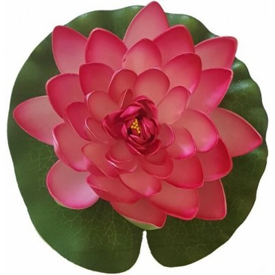 Jezírková dekorace Leknín červený, 28 cm, Velda – Hledejceny.cz
