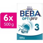 BEBA 3 OPTIPRO 6 x 500 g – Zboží Mobilmania