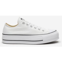 Converse Chuck Taylor All Star tenisky na platformě Canvas Platform bílé