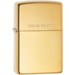 Zippo benzínový Solid Brass 24001 – Zboží Dáma