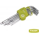 Extol CRAFT L klíče TORX sada 9 ks T 10 50 krátké 66010 – HobbyKompas.cz