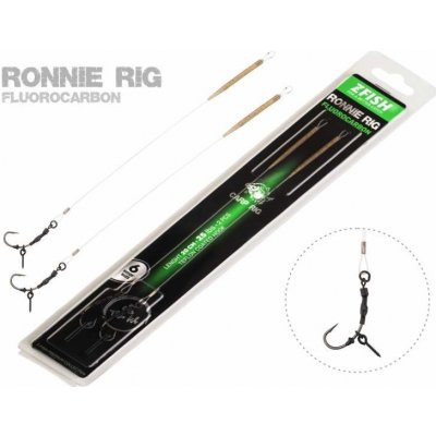 Zfish Návazec Fluorocarbon Ronnie Rig vel. 4 2 ks – Zbozi.Blesk.cz