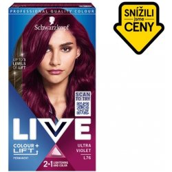 Schwarzkopf Live Colour + Lift barva na vlasy ultra fialová L76