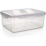 Banquet Dóza plastová hermetická Lara 5,5 l růžová 6ks – Zboží Dáma