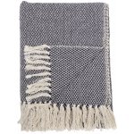 Bloomingville přehoz na postel Tkaný Blue 160 x 130 – Sleviste.cz