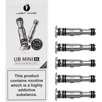 Lost Vape UB Mini Mesh Coil 0.6 ohm 5 ks – Hledejceny.cz