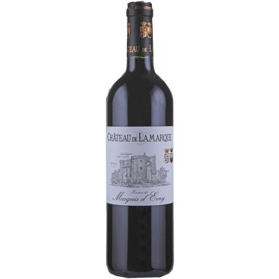 Château de Lamarque 'Heritiers des Marquis d'Evry' Haut-Médoc suché červené 2020 14% 0,75 l (holá láhev) – Hledejceny.cz