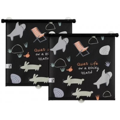 LEOKID Sluneční clona Rocky Island 2ks | Zboží Auto